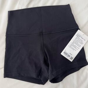 Lululemon Black Women's High-Waisted Shorts